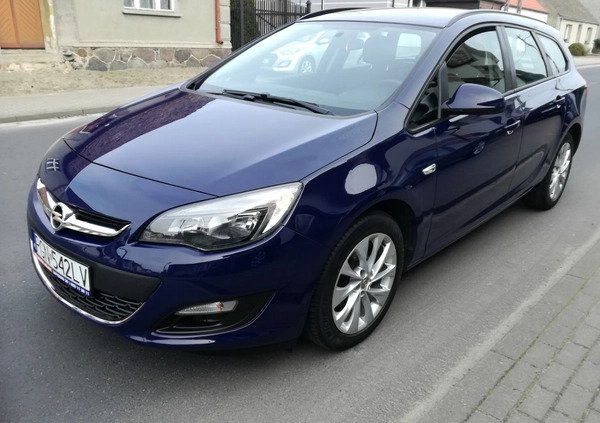 Opel Astra cena 37400 przebieg: 111729, rok produkcji 2016 z Karlino małe 92